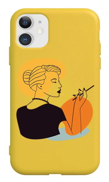 iPhone 11 Lansman Kılıf - Art Woman 2