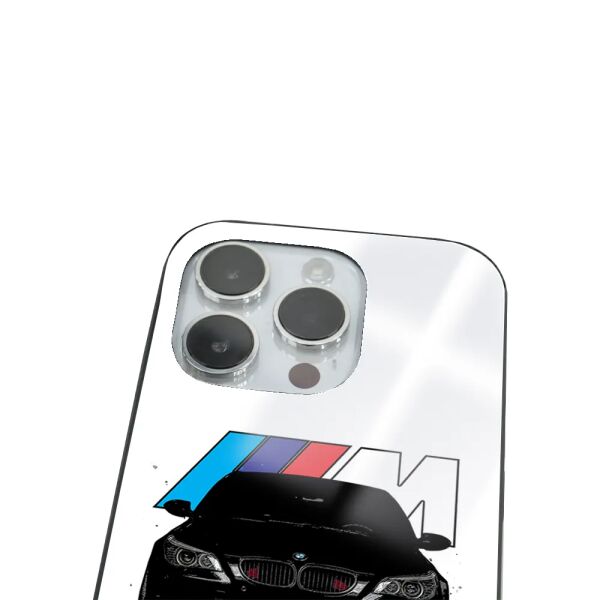 iPhone 14 Pro Tamperli Glossy Cam Kapak - BMW 4