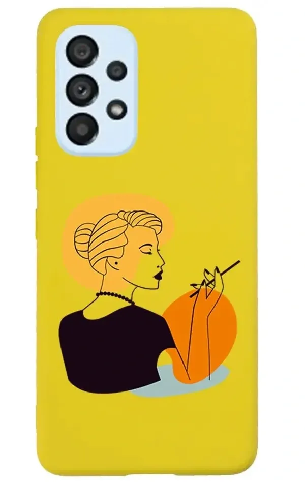 Samsung Galaxy A53 5G Lansman Kılıf - Art Woman 2