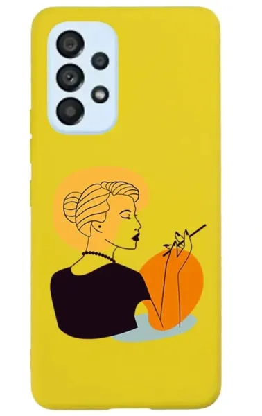 Samsung Galaxy A53 5G Lansman Kılıf - Art Woman 2