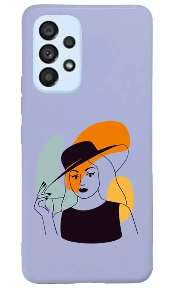 Samsung Galaxy A53 5G Lansman Kılıf - Art Woman 4