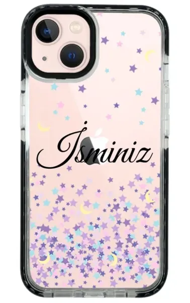 iPhone 13 Impact Case - Moon And Stars