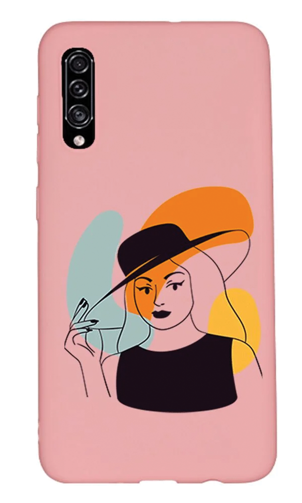 Samsung Galaxy A50 Lansman Kılıf - Art Woman 4