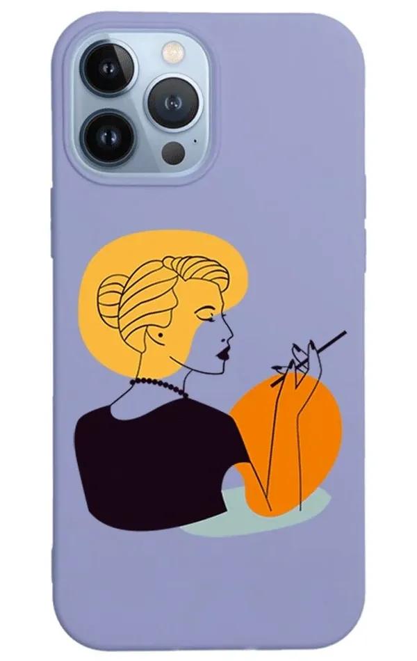 iPhone 13 Pro Max Lansman Kılıf - Art Woman 2