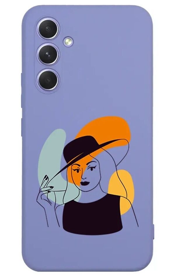 Samsung Galaxy A54 5G Lansman Kılıf - Art Woman 4