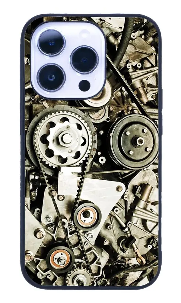 iPhone 14 Pro Tamperli Glossy Cam Kapak - Engine