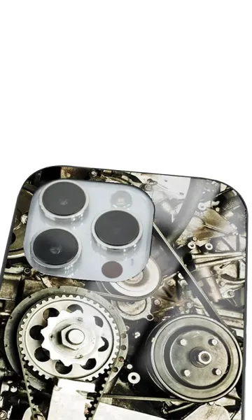 iPhone 14 Pro Tamperli Glossy Cam Kapak - Engine