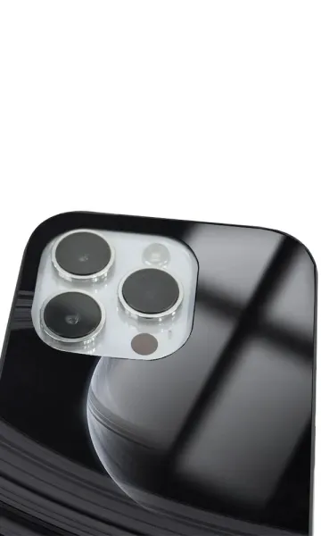 iPhone 14 Pro Tamperli Glossy Cam Kapak - Gezegen