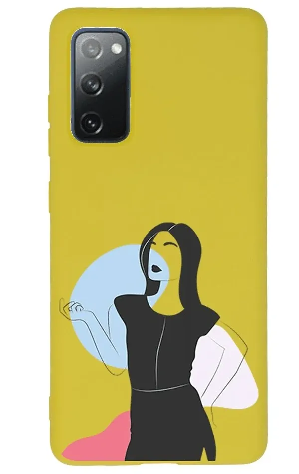 Samsung Galaxy S20 FE Lansman Kılıf - Art Woman 1