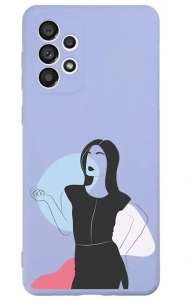 Samsung Galaxy A73 Lansman Kılıf - Art Woman 1