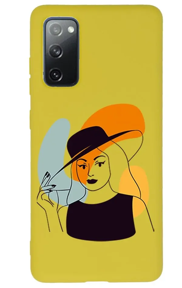 Samsung S20 FE Lansman Kılıf - Art Woman 4