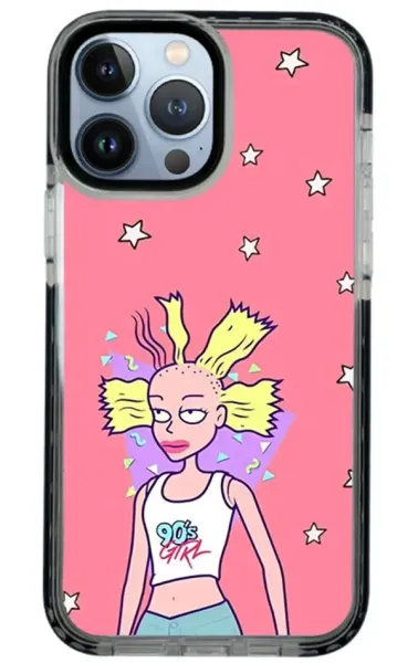 iPhone 13 Pro Max Impact Case - 90's Girl