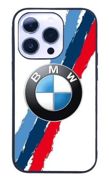 iPhone 14 Pro Max Tamperli Glossy Cam Kapak - BMW 7