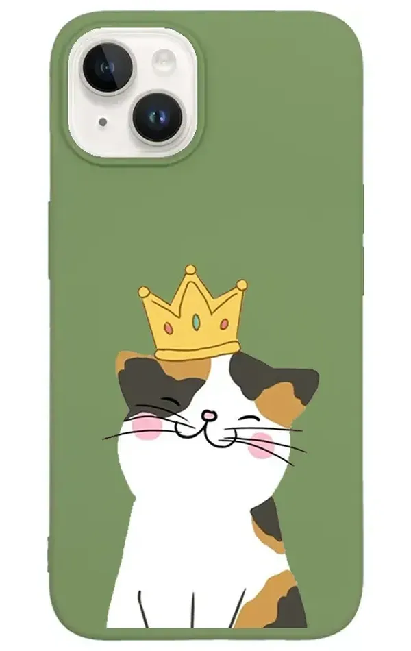 iPhone 14 Lansman Kılıf - Kedi