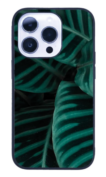 iPhone 14 Pro Max Tamperli Glossy Cam Kapak - Green