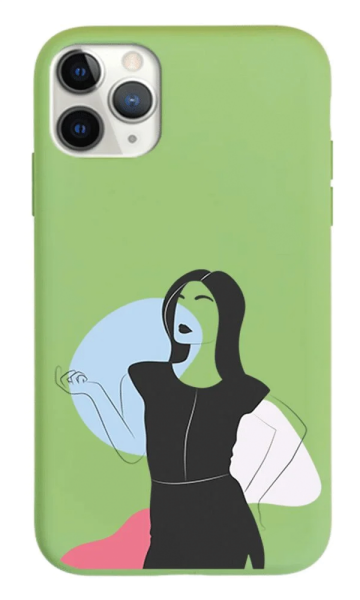 iPhone 11 Pro Max Lansman Kılıf - Art Woman 1