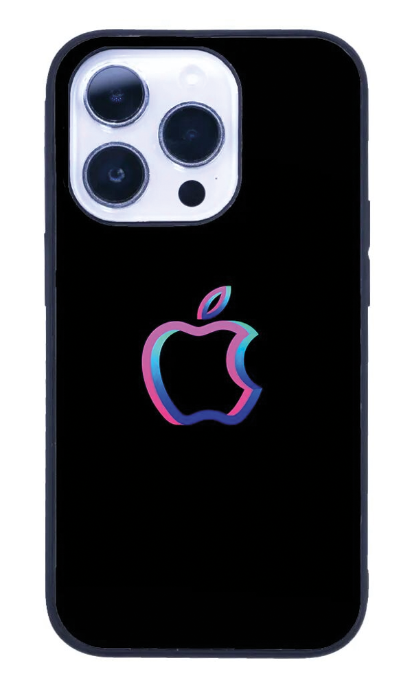 iPhone 14 Pro Max Tamperli Glossy Cam Kapak - Logo 1