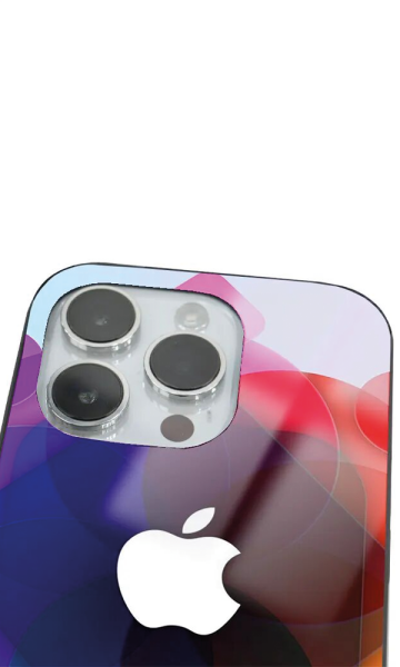 iPhone 14 Pro Max Tamperli Glossy Cam Kapak - Logo 7