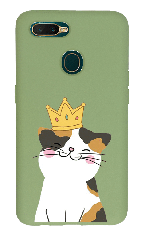 Oppo A15s Lansman Kılıf - Kedi