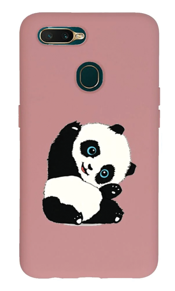 Oppo A15s Lansman Kılıf - Pandas