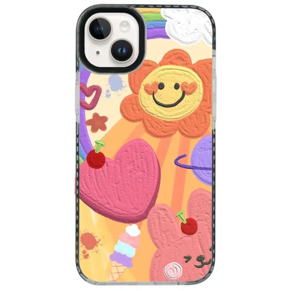 iPhone 14 Plus Impact Case - Pastell