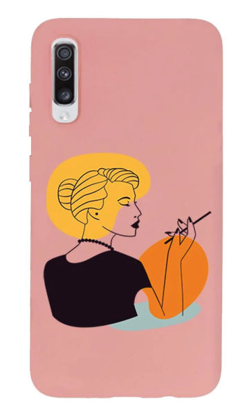 Samsung Galaxy A70 Lansman Kılıf - Art Woman 2