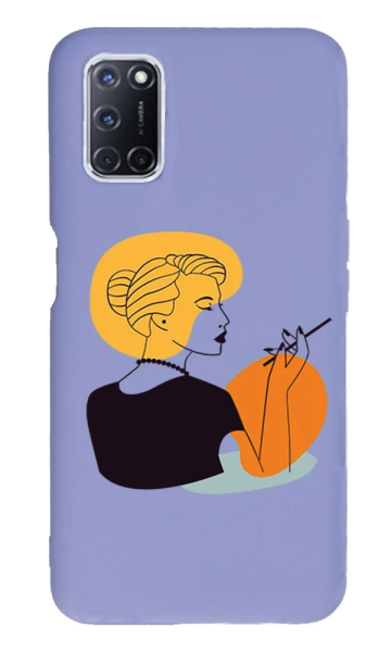 Oppo A52 Lansman Kılıf - Art Woman 2