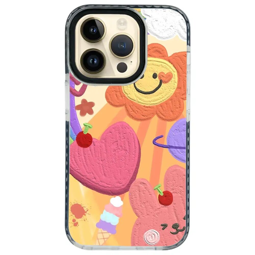 iPhone 14 Pro Impact Case - Pastell