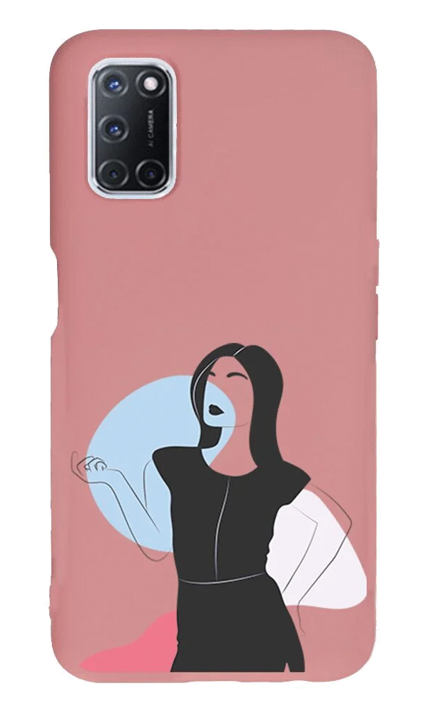 Oppo A72 Lansman Kılıf - Art Woman 1