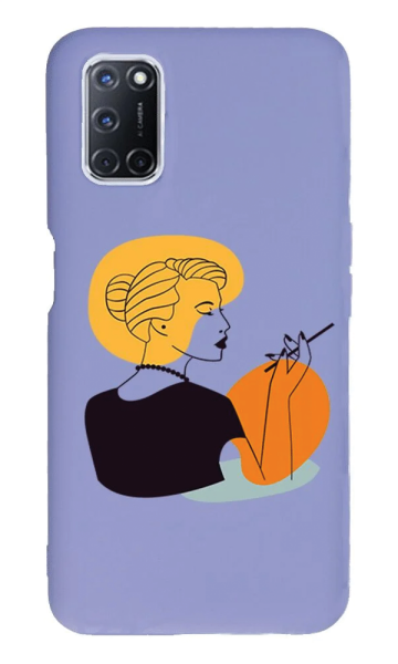 Oppo A72 Lansman Kılıf - Art Woman 2