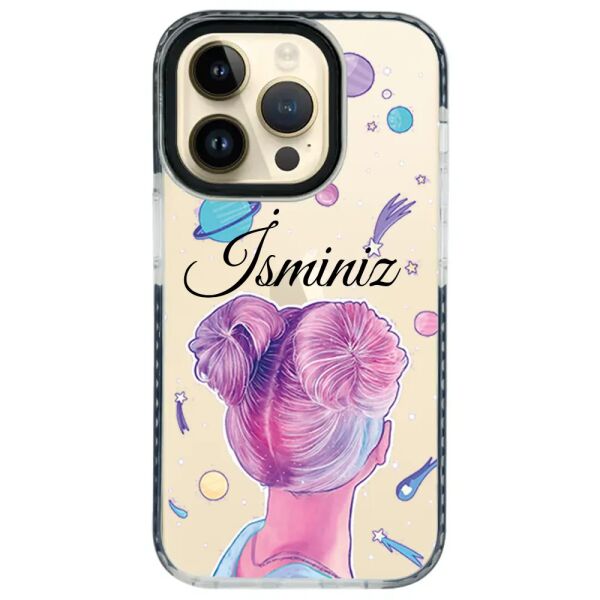 iPhone 14 Pro Max Impact Case - Girl Universe