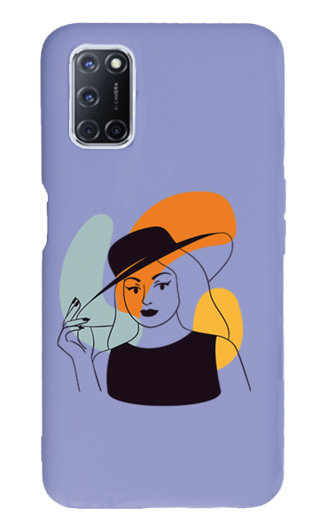 Oppo A72 Lansman Kılıf - Art Woman 4