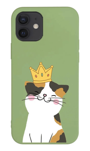 iPhone 12 Mini Lansman Kılıf - Kedi