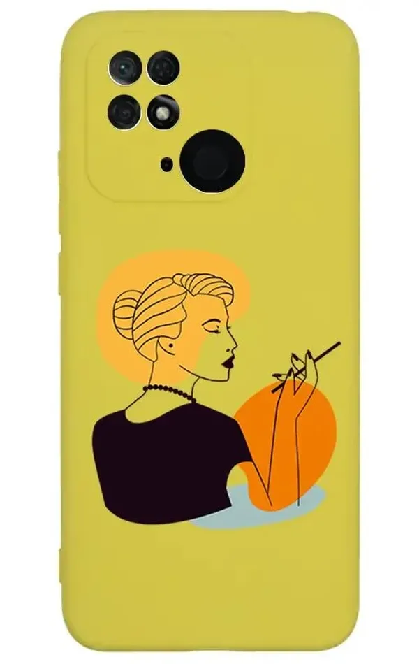 Xiaomi Redmi 10C Lansman Kılıf - Art Woman 2