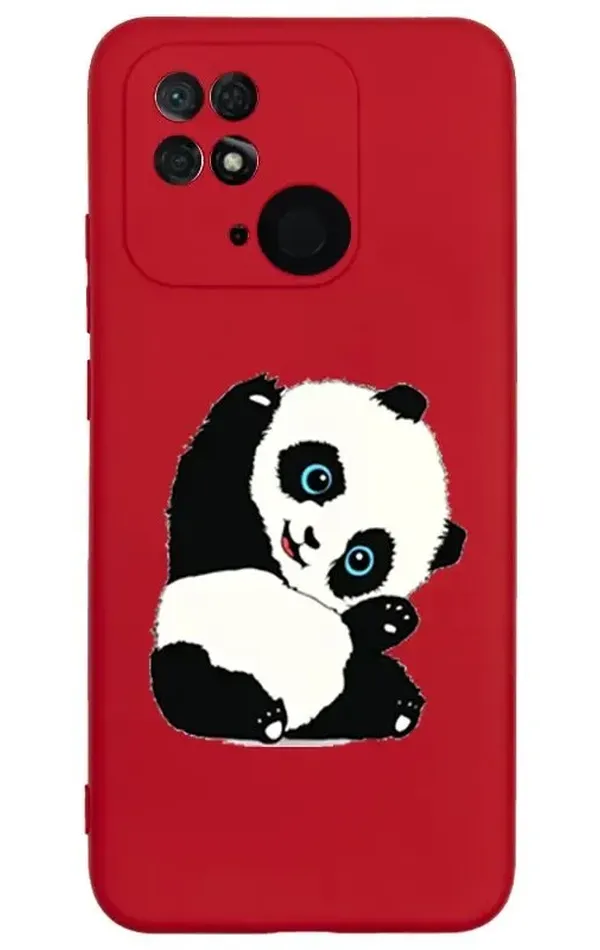 Xiaomi Redmi 10C Lansman Kılıf - Pandas