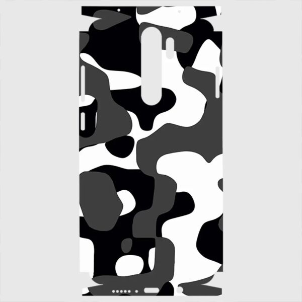 Xiaomi Redmi Note 8 Pro Telefon Kaplama - Grey Camouflage