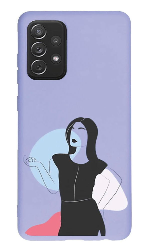 Samsung Galaxy A72 Lansman Kılıf - Art Woman 1