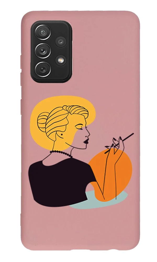 Samsung Galaxy A72 Lansman Kılıf - Art Woman 2