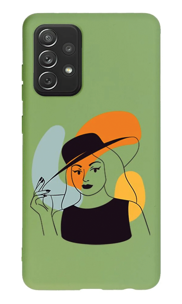 Samsung Galaxy A72 Lansman Kılıf - Art Woman 4