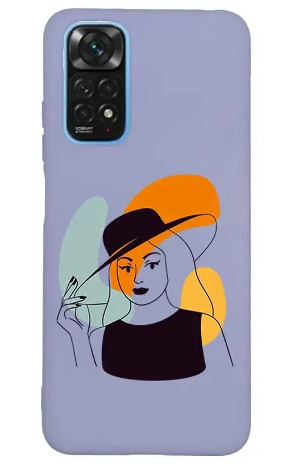 Xiaomi Redmi Note 11 Lansman Kılıf - Art Woman 4