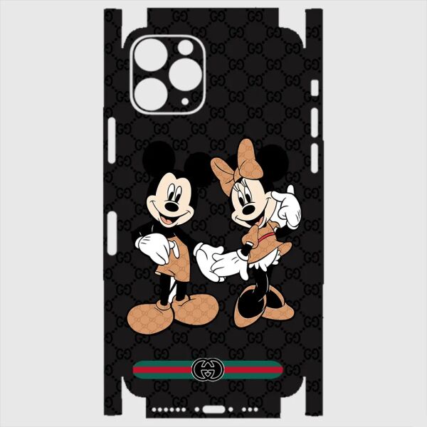 iPhone 11 Pro Max Telefon Kaplama - Mickey Çift