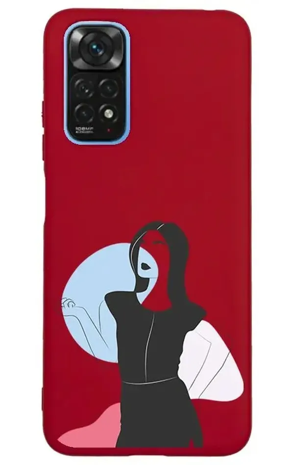 Xiaomi Redmi Note 11 Pro 5G Lansman Kılıf - Art Woman 1