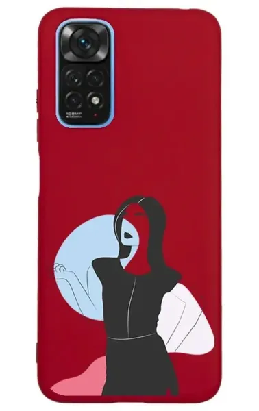 Xiaomi Redmi Note 11 Pro 5G Lansman Kılıf - Art Woman 1