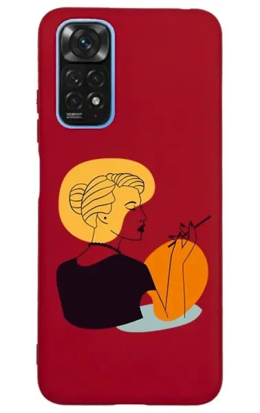 Xiaomi Redmi Note 11 Pro 5G Lansman Kılıf - Art Woman 2