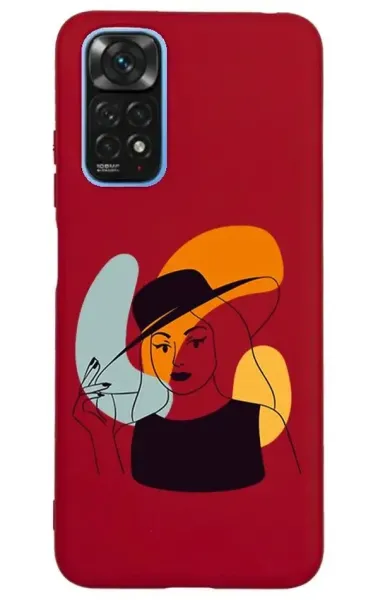 Xiaomi Redmi Note 11 Pro 5G Lansman Kılıf - Art Woman 4