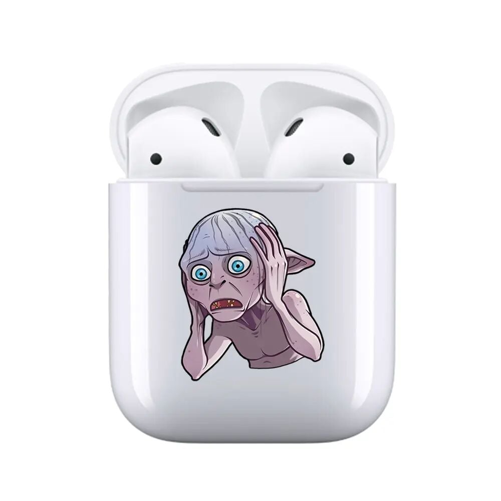 Airpods 1-2 Şeffaf Kılıf - Smeagol