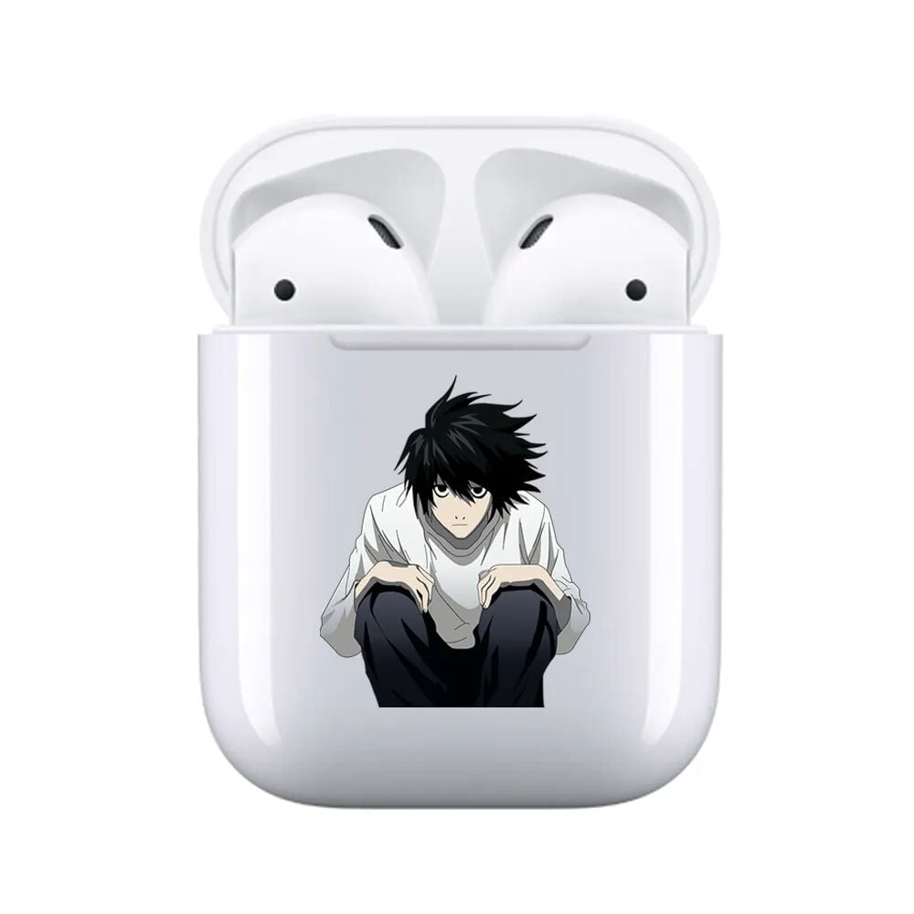 Airpods 1-2 Şeffaf Kılıf - Yagami Light