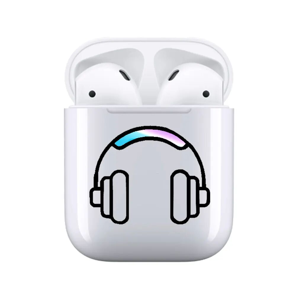 Airpods 1-2 Şeffaf Kılıf Headset