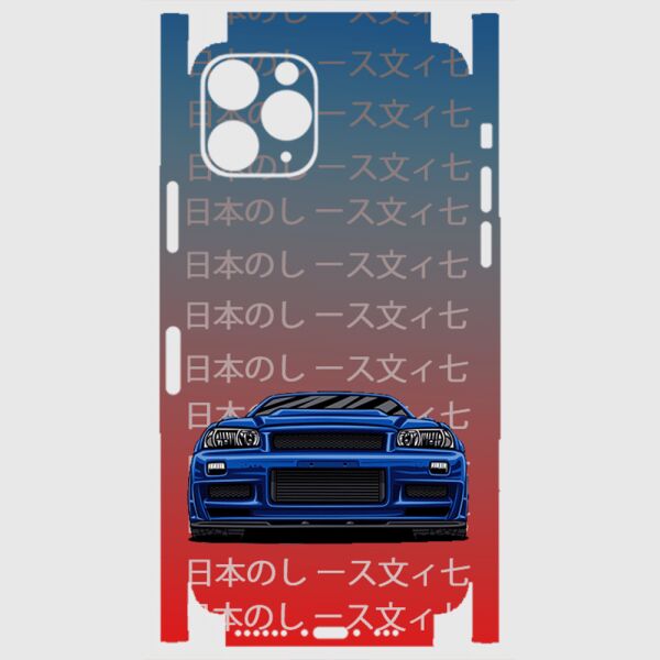 iPhone 11 Pro Telefon Kaplama - Skyline R34 JDM