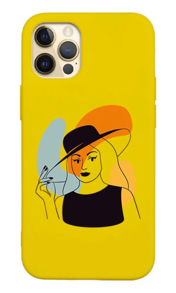 iPhone 12 Pro Max Lansman Kılıf - Art Woman 4